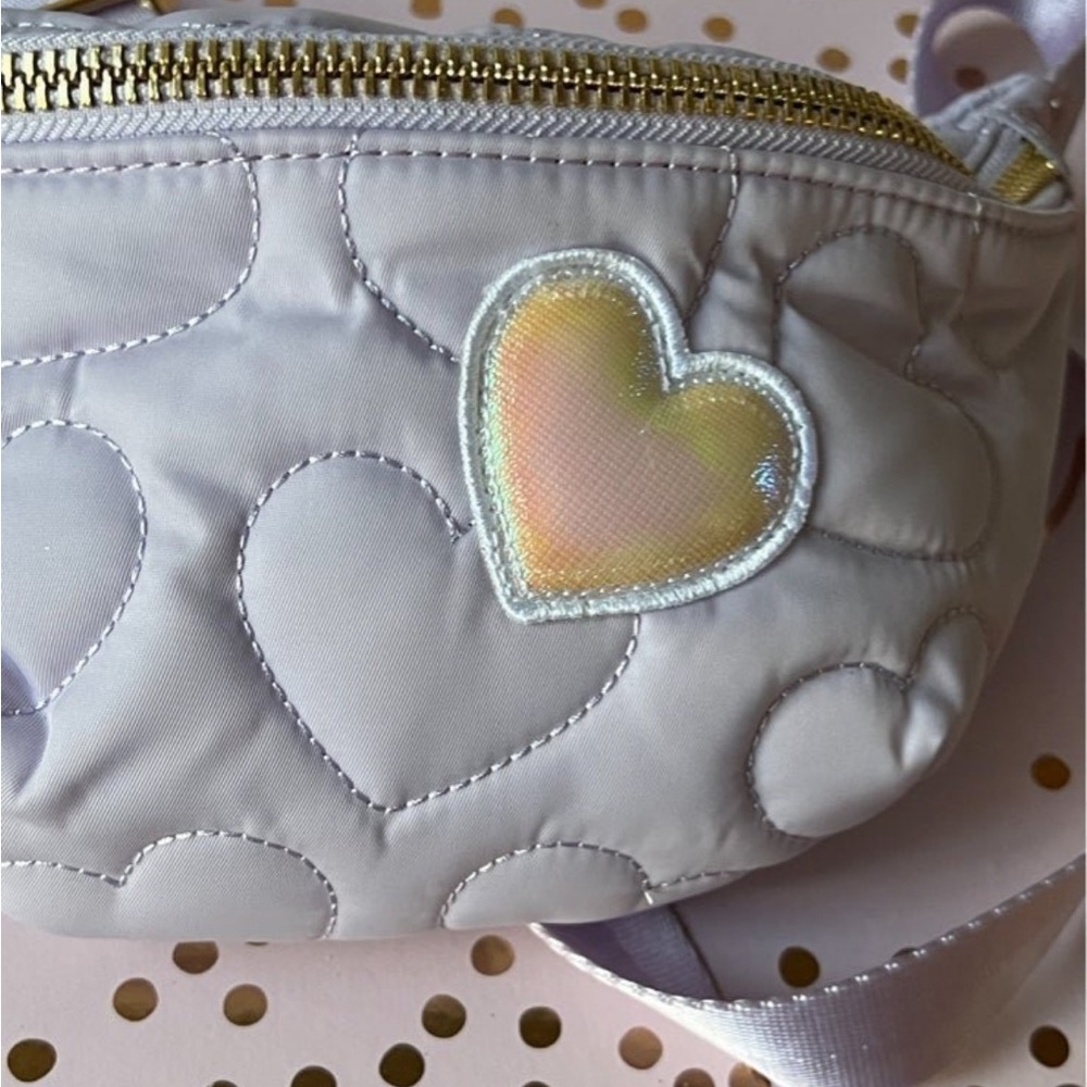 Stoney Clover Lane Puffy Heart Adult Fanny Pack - Picture 3 of 3